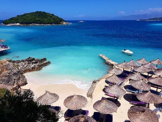 Angela Apartments Ksamil Dış mekan fotoğraf